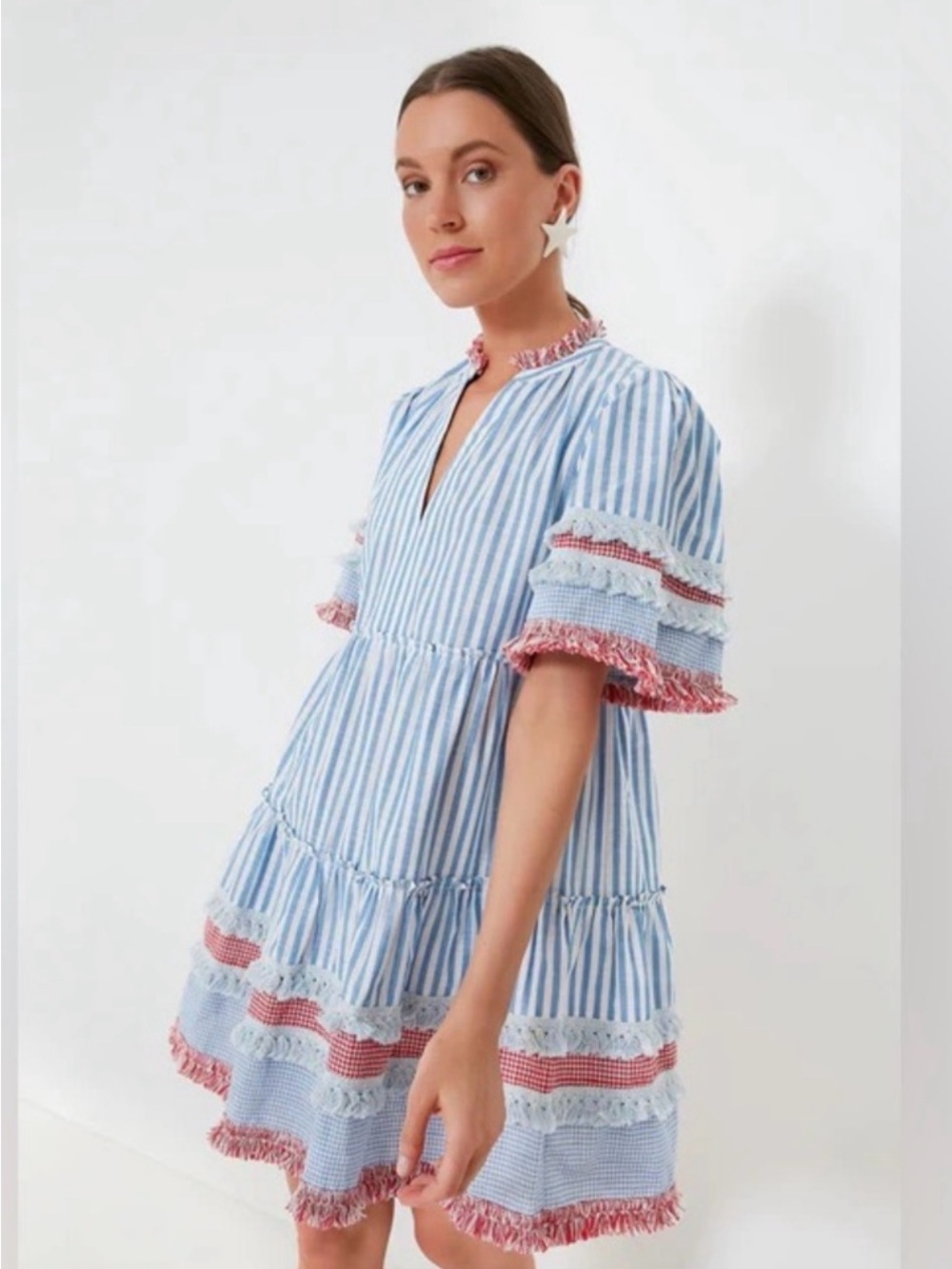 Savannah Stripe Crawford Dress
TUCKERNUCK  size M